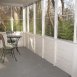 Shared screened porch