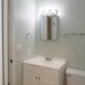 Half bathroom with front bedroom