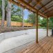 backyard covered porch