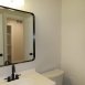 Half bath with bedroom