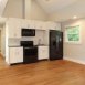 Living Area & Kitchen