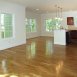 Living, dining, kitchen